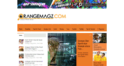 Desktop Screenshot of orangemagz.com